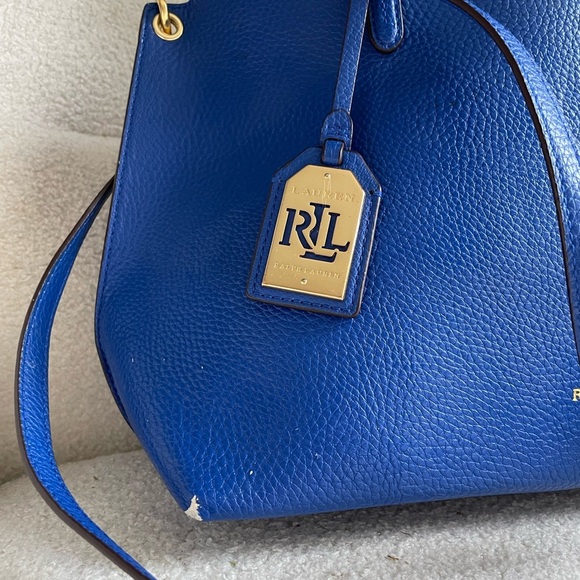 Lauren Ralph Lauren Royal Blue Tote - Picture 2 of 13